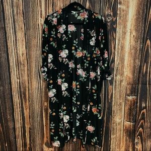 Siren Lily Floral Kimono